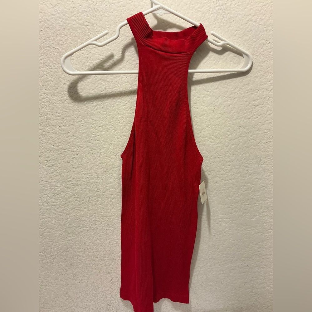 NWT Intimately by free people Red Sleeveless Top